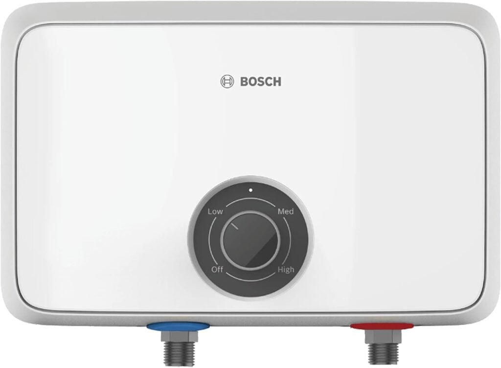 Bosch Thermotechnology Tronic 4000 Electric Tankless Water Heater, 8.5 kW, 13 x 8.5 x 4.5, White Bosch Thermotechnology Tronic 4000 Electric Tankless Water Heater, 8.5 kW, 13 x 8.5 x 4.5, White