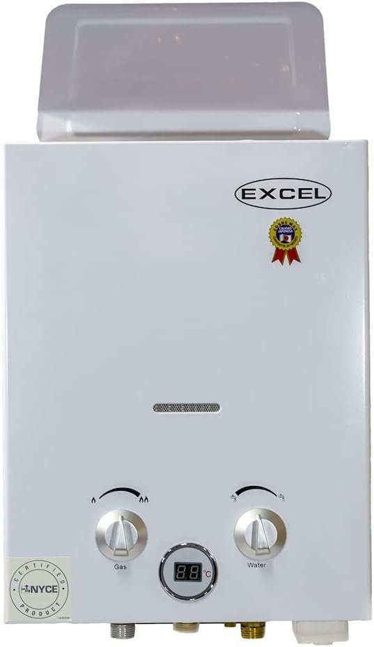 Excel Tankless On-Demand Gas Water Heater VENTFREE – Propane (LPG) - NO FLUE REQUIRED Excel Tankless On-Demand Gas Water Heater VENTFREE – Propane (LPG) - NO FLUE REQUIRED