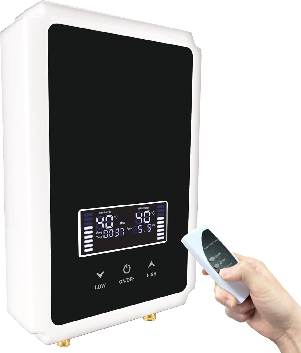 HAIYEATBNB Tankless Water Heater Electric 110V Review - tankless.best