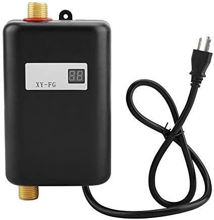 Hot Water Heater,110V 3000W Mini Electric Tankless Instant Hot Water Heater Bathroom Kitchen Washing US Plug Black Hot Water Heater,110V 3000W Mini Electric Tankless Instant Hot Water Heater Bathroom Kitchen Washing US Plug Black