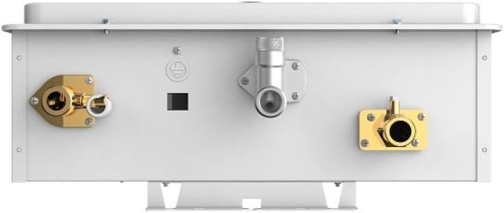 MAREY GA24CSALP 8.34GPM, High Efficienty, CSA Certified, Residential Multiple Points of Use Liquid Propane Gas Tankless Water Heater, White, Small