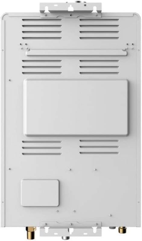 MAREY GA24CSALP 8.34GPM, High Efficienty, CSA Certified, Residential Multiple Points of Use Liquid Propane Gas Tankless Water Heater, White, Small