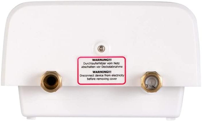 MAREY Power Pak 12 kW Electric Tankless Water Heater, White, Small