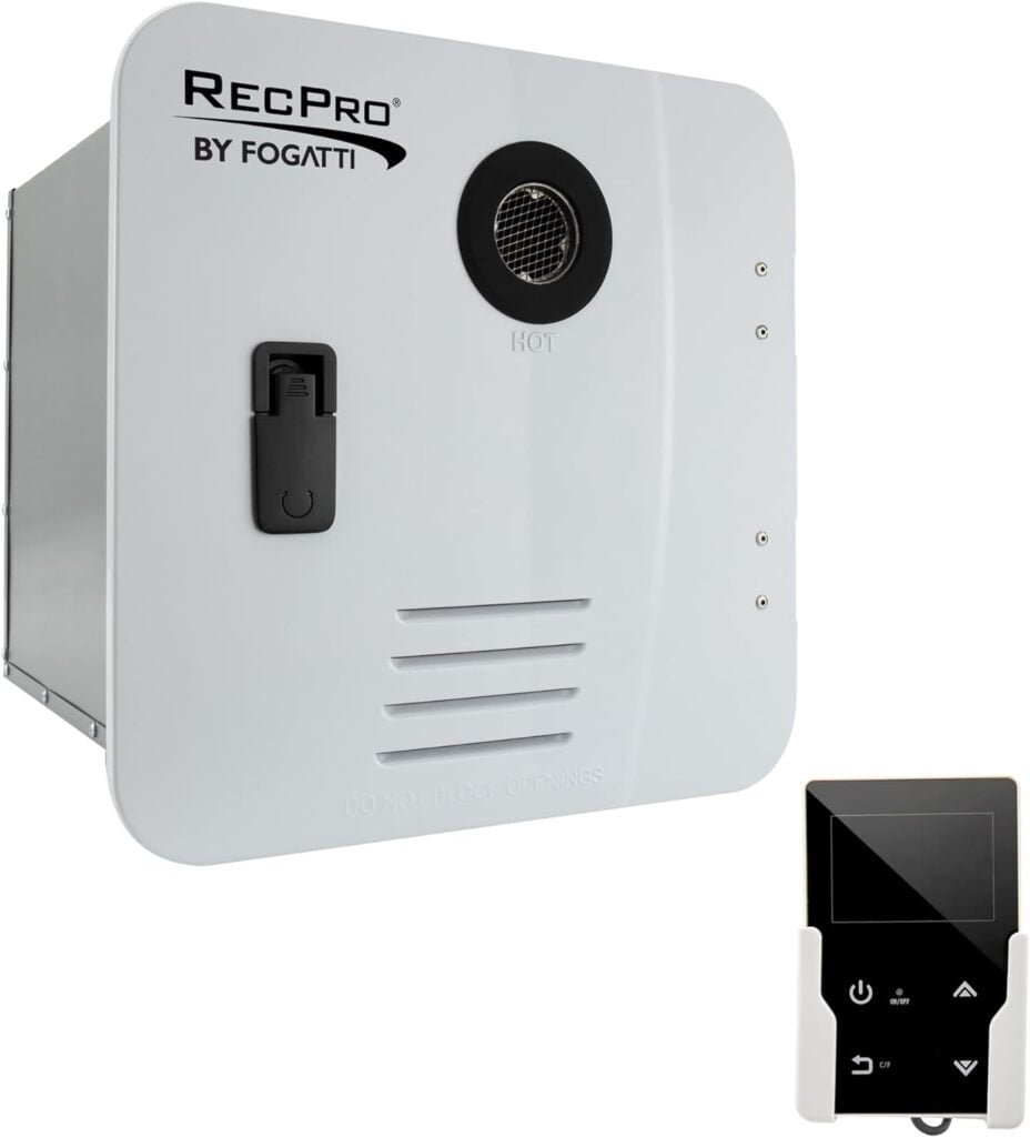 RecPro RV Tankless Water Heater | On Demand Hot Water Heater | Gas Water Heater | Remote Control (White) RecPro RV Tankless Water Heater | On Demand Hot Water Heater | Gas Water Heater | Remote Control (White)