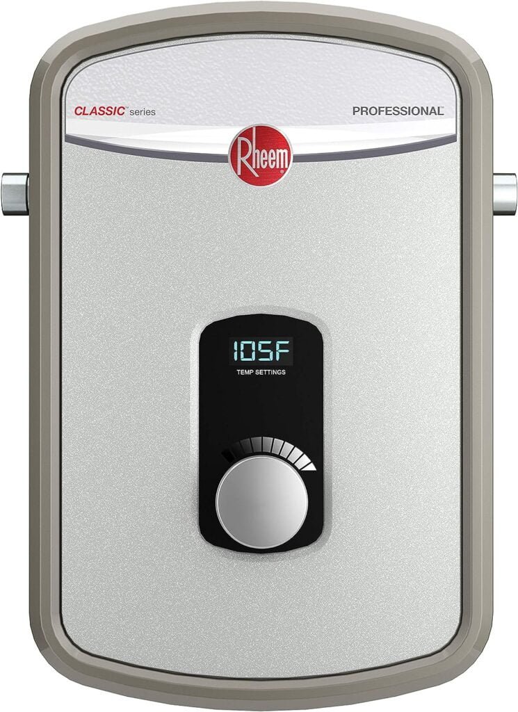 Rheem 8kW 240V Tankless Electric Water Heater Rheem 8kW 240V Tankless Electric Water Heater