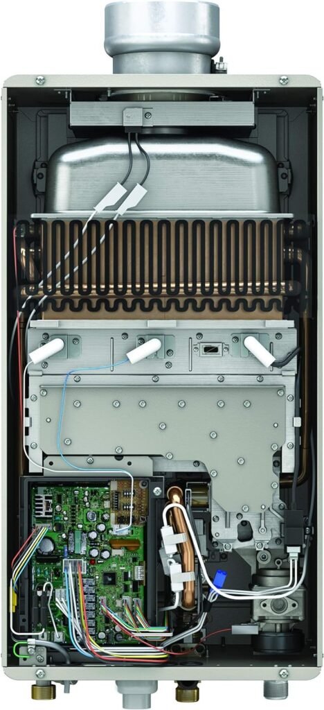 Rheem Mid-Efficiency 7.0GPM Indoor Natural Gas Tankless Water Heater Rheem Mid-Efficiency 7.0GPM Indoor Natural Gas Tankless Water Heater