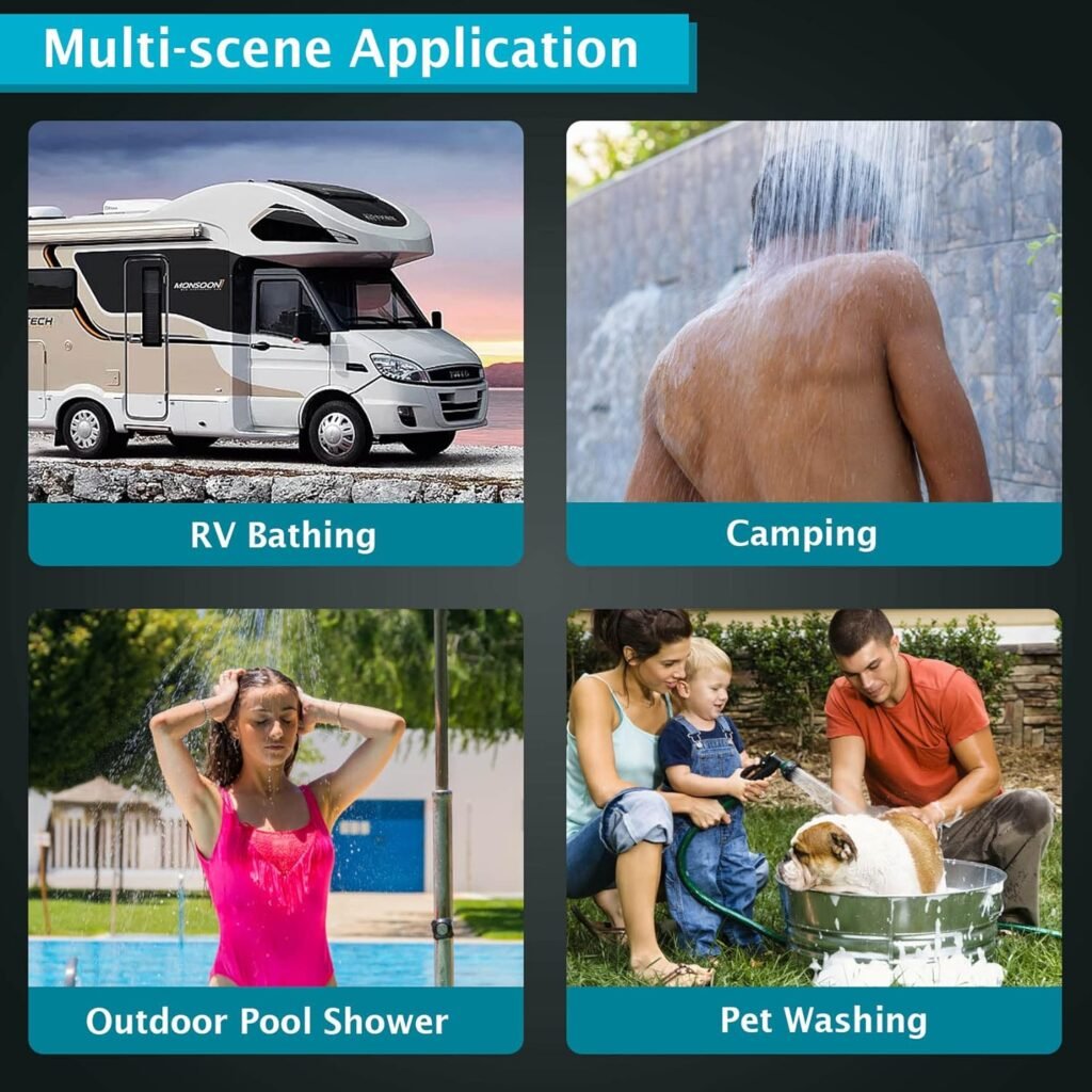 Seeutek Portable Water Heater 1.6GPM/6L, Outdoor Propane Gas Tankless Water Heater, On Demand Water Heater for RV Camping, Instant Hot Water for Shower Overheating Protection White Seeutek Portable Water Heater 1.6GPM/6L, Outdoor Propane Gas Tankless Water Heater, On Demand Water Heater for RV Camping, Instant Hot Water for Shower Overheating Protection White