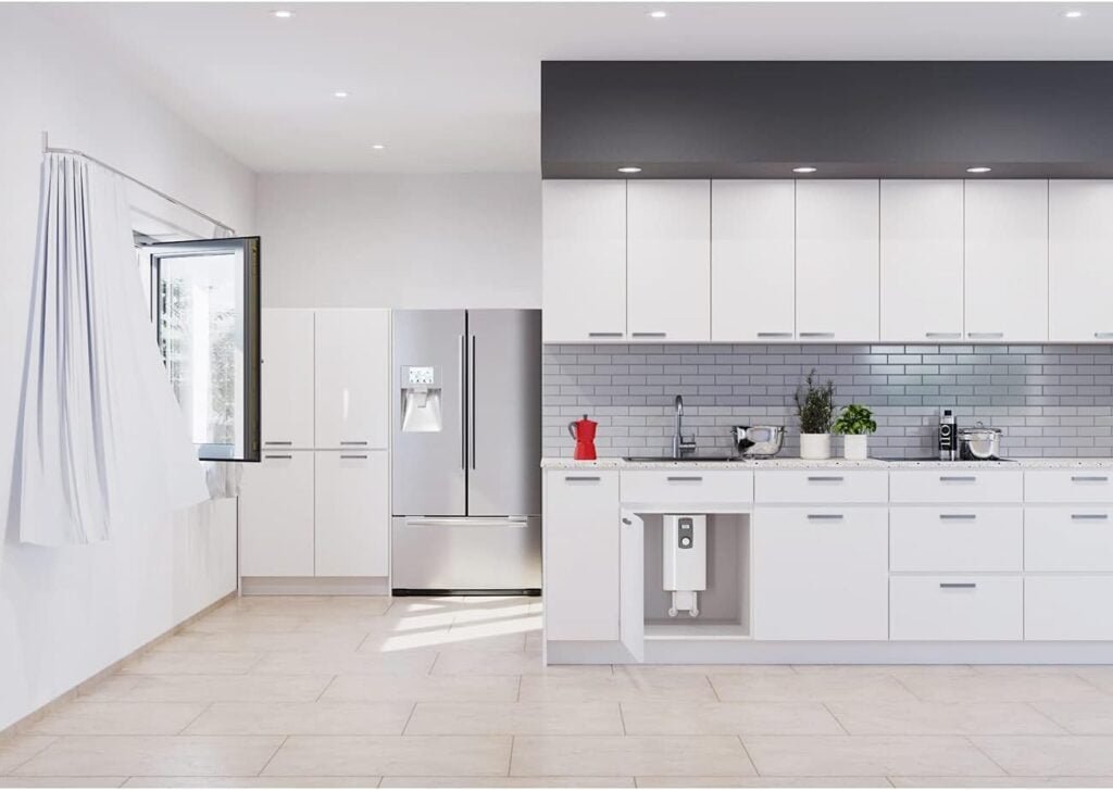 Stiebel Eltron 200070 DHX 12-2 Trend Point-of-Use Tankless Electronic Water Heater, 240V, 12000 Watts