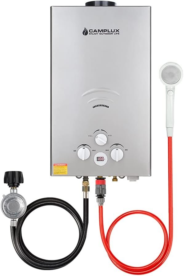 Camplux Outdoor Portable Propane Water Heater Review - tankless.best