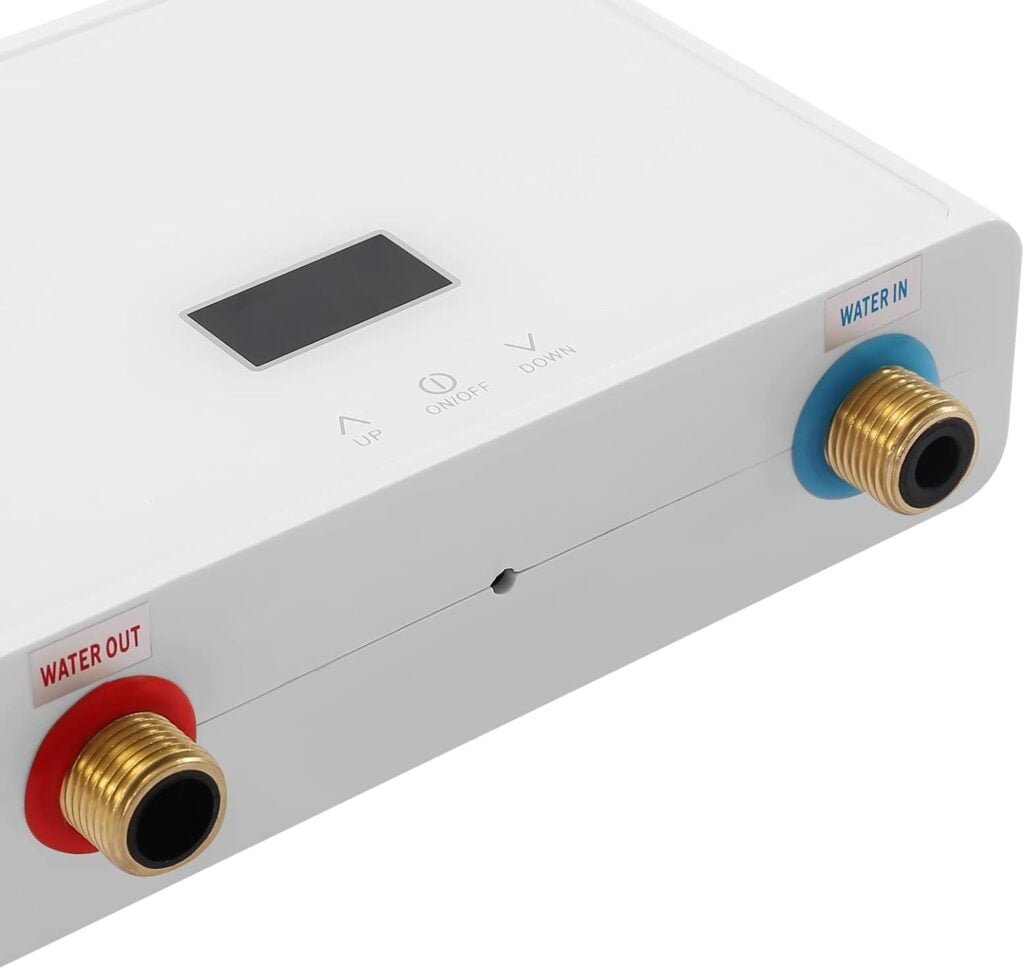 4000W Mini Electric Tankless Water Heater - 110V Small Instant Hot Water Heater,Under Sink Plug in Water Heaters on Demand with Remote Control Touch Screen Digital Display 4000W Mini Electric Tankless Water Heater - 110V Small Instant Hot Water Heater,Under Sink Plug in Water Heaters on Demand with Remote Control Touch Screen Digital Display