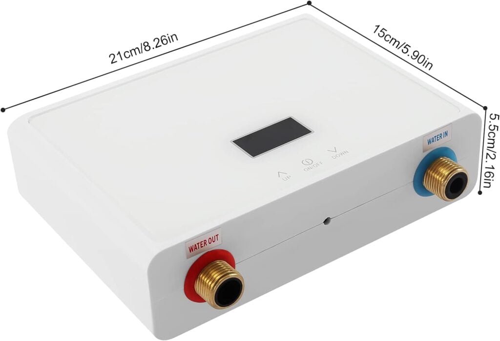 4000W Mini Electric Tankless Water Heater - 110V Small Instant Hot Water Heater,Under Sink Plug in Water Heaters on Demand with Remote Control Touch Screen Digital Display 4000W Mini Electric Tankless Water Heater - 110V Small Instant Hot Water Heater,Under Sink Plug in Water Heaters on Demand with Remote Control Touch Screen Digital Display