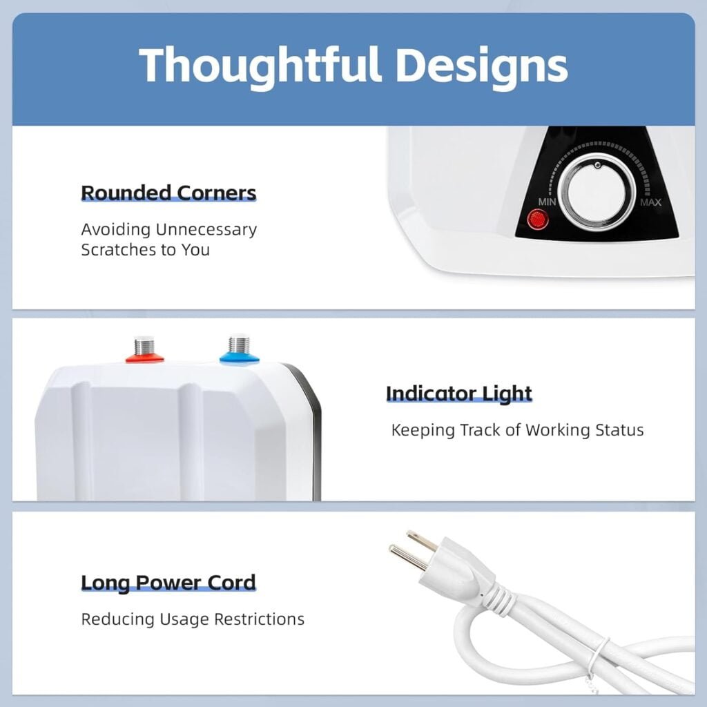 8L/2.2GL Electric Water Heater,110V Electric Tankless water Heater Self-Modulation on Demand Water Heater Home 55℃-70℃(STYLE 8) 8L/2.2GL Electric Water Heater,110V Electric Tankless water Heater Self-Modulation on Demand Water Heater Home 55℃-70℃(STYLE 8)