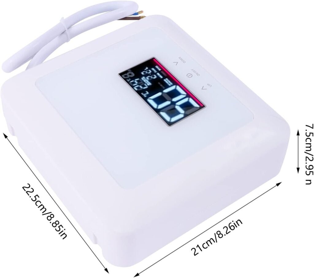 8L/2.2GL Electric Water Heater,110V Electric Tankless water Heater Self-Modulation on Demand Water Heater Home 55℃-70℃(STYLE 8) 8L/2.2GL Electric Water Heater,110V Electric Tankless water Heater Self-Modulation on Demand Water Heater Home 55℃-70℃(STYLE 8)