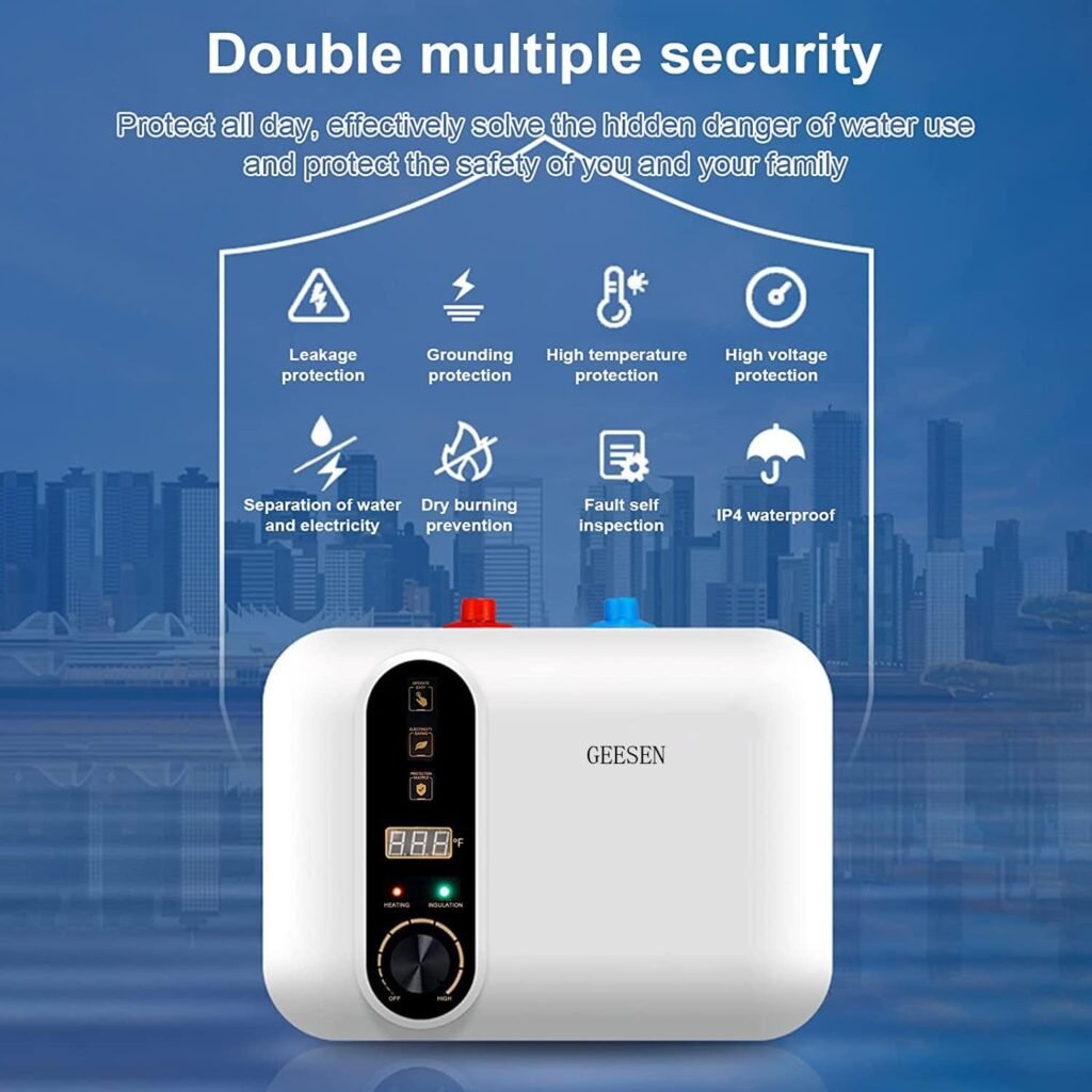 Electric Hot Water Heater 110/120V Small Compact Tank Storage,Rv Tr 3.5 Gallon Trailer 1.5KW Kitchen Instant Under Sink Counter Cupboard, RV 1 PCs 16” Long 1/2”FIP Stainless Steel Water Hose 11L Electric Hot Water Heater 110/120V Small Compact Tank Storage,Rv Tr 3.5 Gallon Trailer 1.5KW Kitchen Instant Under Sink Counter Cupboard, RV 1 PCs 16” Long 1/2”FIP Stainless Steel Water Hose 11L