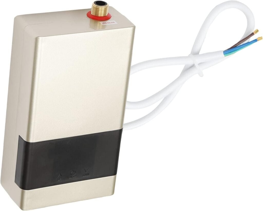 Harbin-Star Tankless Water Heater Electric, 4000W Electric Water Heater with LED Display, 110V On Demand Instant Hot Water Heater with Remote Control, for Kitchen Home Bathroom -Gold Harbin-Star Tankless Water Heater Electric, 4000W Electric Water Heater with LED Display, 110V On Demand Instant Hot Water Heater with Remote Control, for Kitchen Home Bathroom -Gold