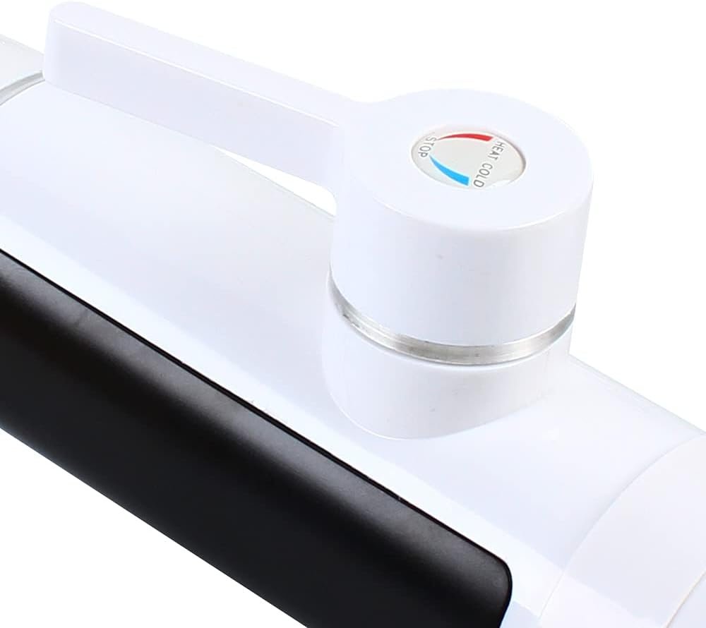 Hot Water Heater Faucet Bathroom Faucet Instant Tankless Electric Kitchen Bathroom Fast Heating Tap Water Faucet Adjustable Temperature with LED Digital Display IPX4 Water-proof
