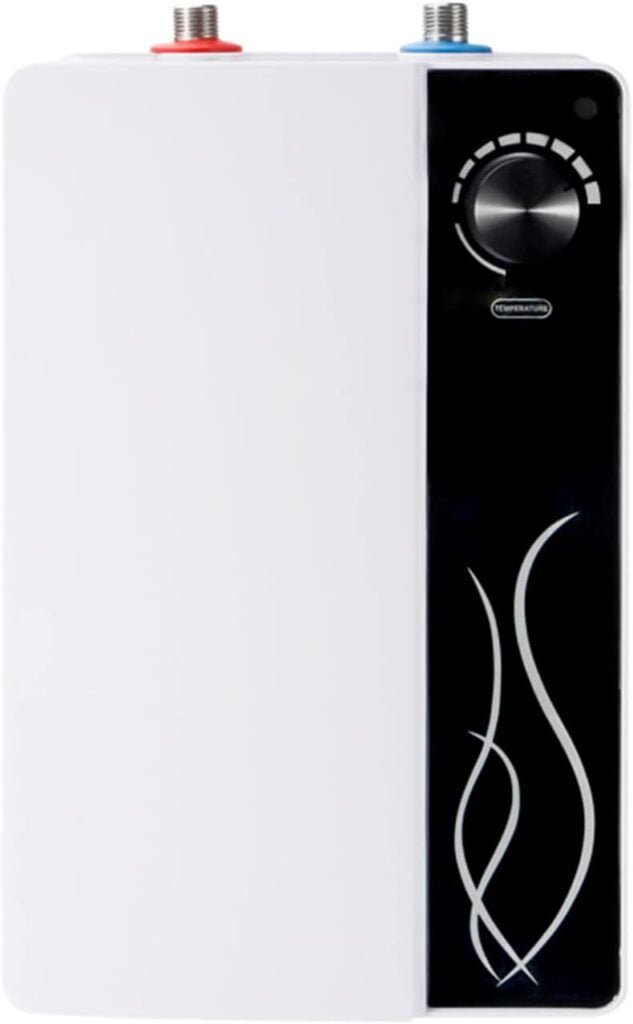 Lianfengymx Mini Electric Tankless Water Heater 3000W 110V Constant Temperature Instant Hot Water Heater with Degrees Celsius and Fahrenheit Digital Display On Demand Hot Water Heater Lianfengymx Mini Electric Tankless Water Heater 3000W 110V Constant Temperature Instant Hot Water Heater with Degrees Celsius and Fahrenheit Digital Display On Demand Hot Water Heater