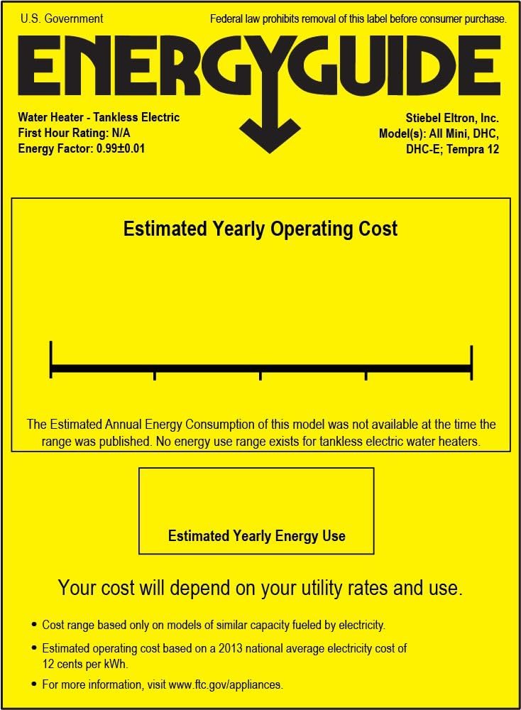 Stiebel Eltron 222039 Stiebel Eltron Mini 4 Electric Tankless Water Heater Stiebel Eltron 222039 Stiebel Eltron Mini 4 Electric Tankless Water Heater