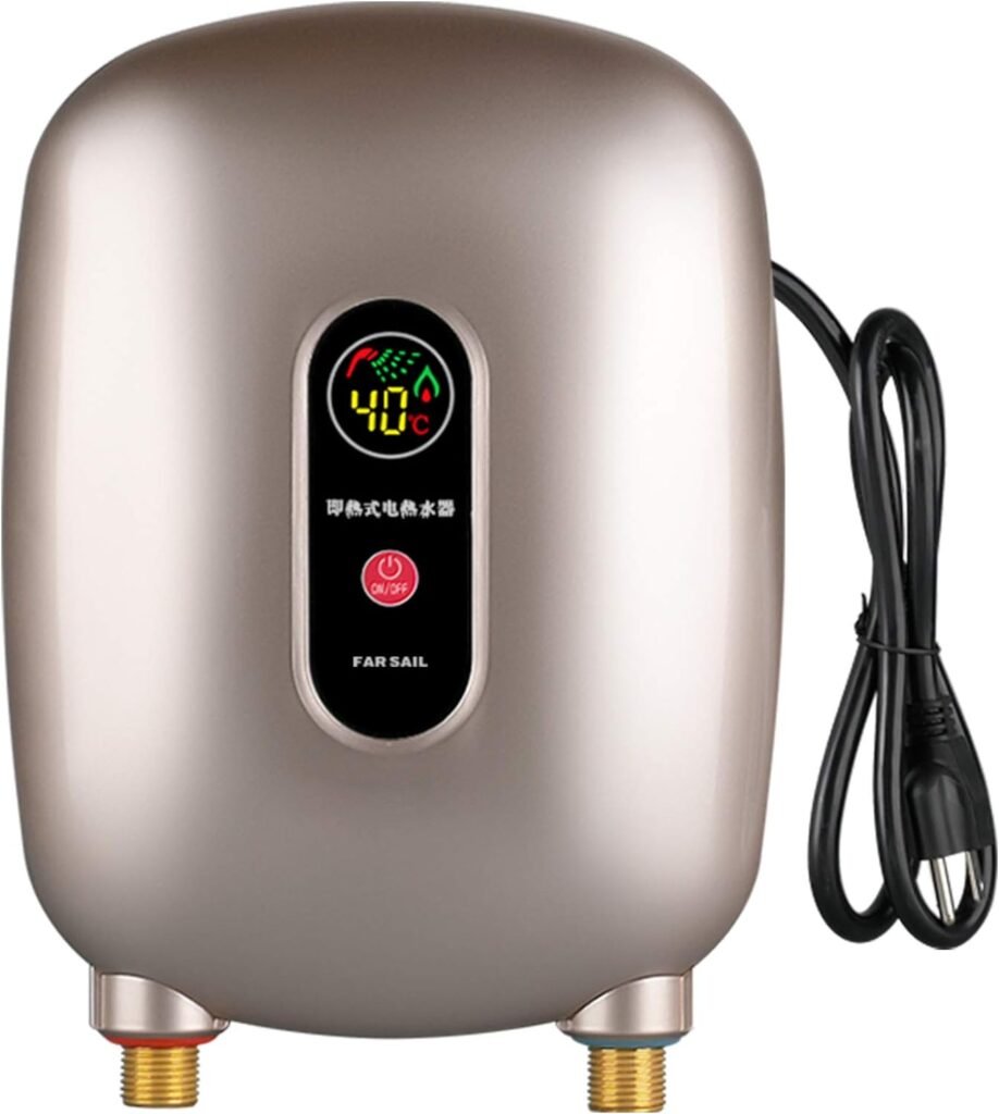 XUANIIIL Mini Tank Electric Water Heater, Tankless Point of Use Water Heater for Instant Hot Water Under Kitchen Sink 110V 3000W XUANIIIL Mini Tank Electric Water Heater, Tankless Point of Use Water Heater for Instant Hot Water Under Kitchen Sink 110V 3000W