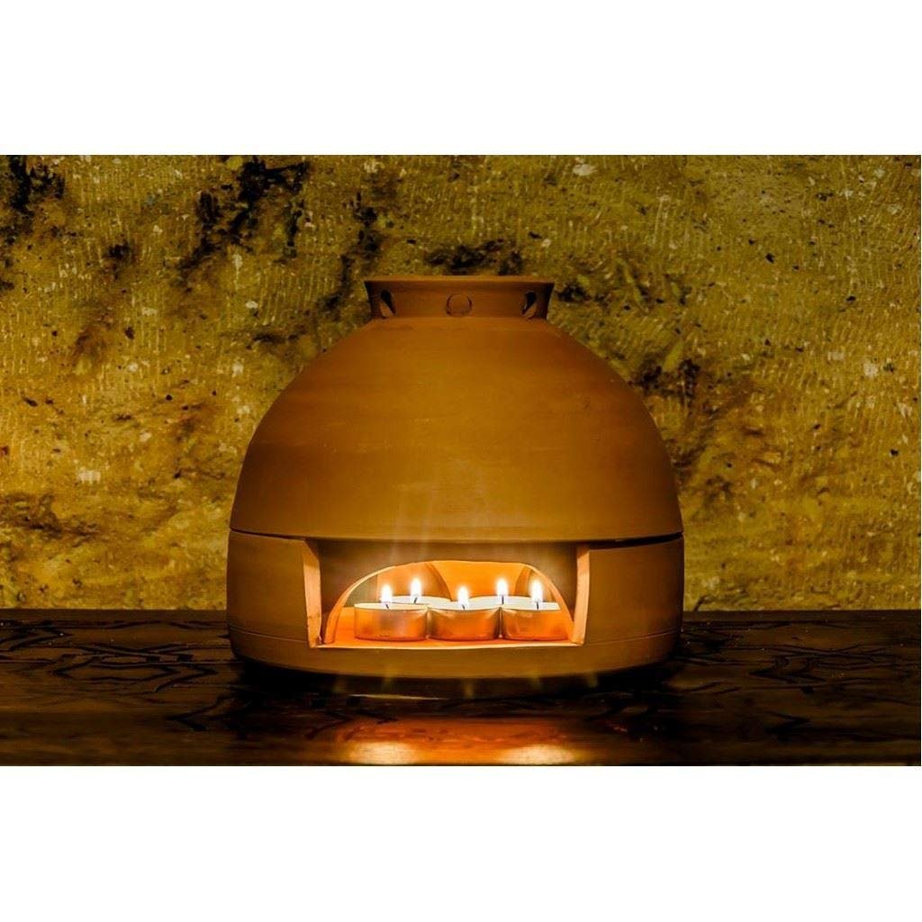Candle Heater-Home Heater-Domeheat-Natural Heater,Mumsobasi,mum isitici,Pottery Heater-The Most Funcional Size 10 x 10 inches-Terracotta Candle Heater-Home Heater-Domeheat-Natural Heater,Mumsobasi,mum isitici,Pottery Heater-The Most Funcional Size 10 x 10 inches-Terracotta