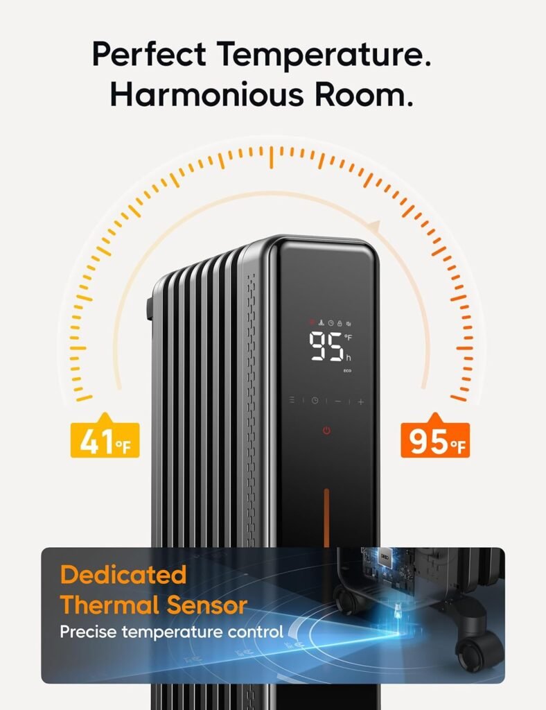 Dreo 1500W Radiator Heater, Portable Space Oil Filled with Remote Control, 4 Modes, Overheat  Tip-Over Protection, 24h Timer, Quiet, Large Space, Anti-scald Handle, Large Carpet Caster, Indoor Dreo 1500W Radiator Heater, Portable Space Oil Filled with Remote Control, 4 Modes, Overheat  Tip-Over Protection, 24h Timer, Quiet, Large Space, Anti-scald Handle, Large Carpet Caster, Indoor