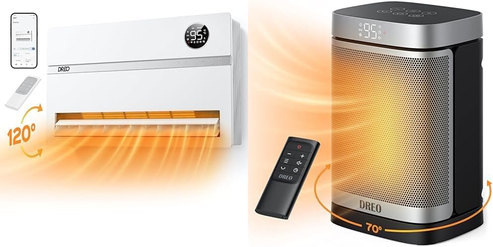 Dreo Smart Wall Heater  Space Heater Indoor Dreo Smart Wall Heater  Space Heater Indoor