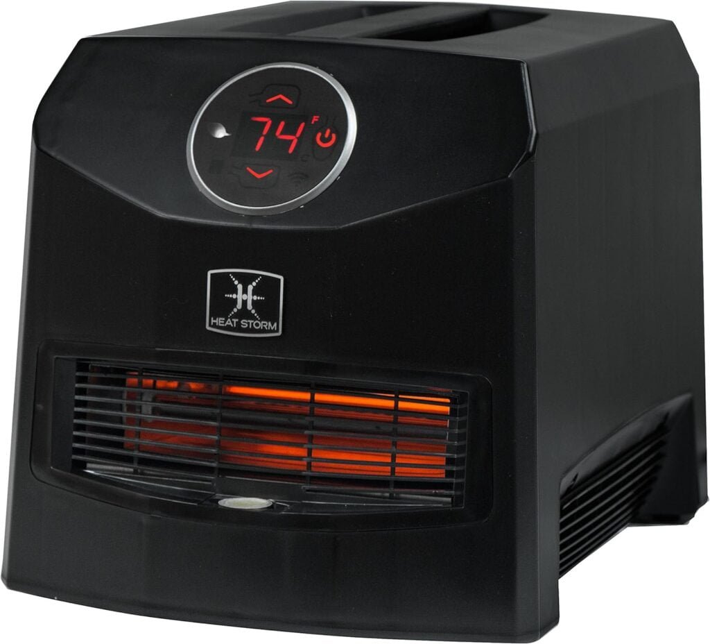 Heat Storm HS-1500-IMO Portable Infrared Heater, 10 lbs, Mojave Black Heat Storm HS-1500-IMO Portable Infrared Heater, 10 lbs, Mojave Black