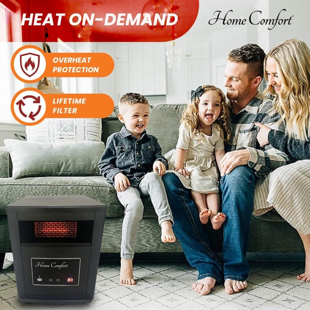 Home Comfort 1500 Infrared Heater Review - Tankless.best