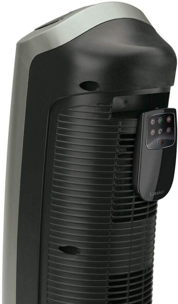 Lasko 1500W Portable Oscillating Ceramic Heater Tower w/Digital Display, 2 Pack