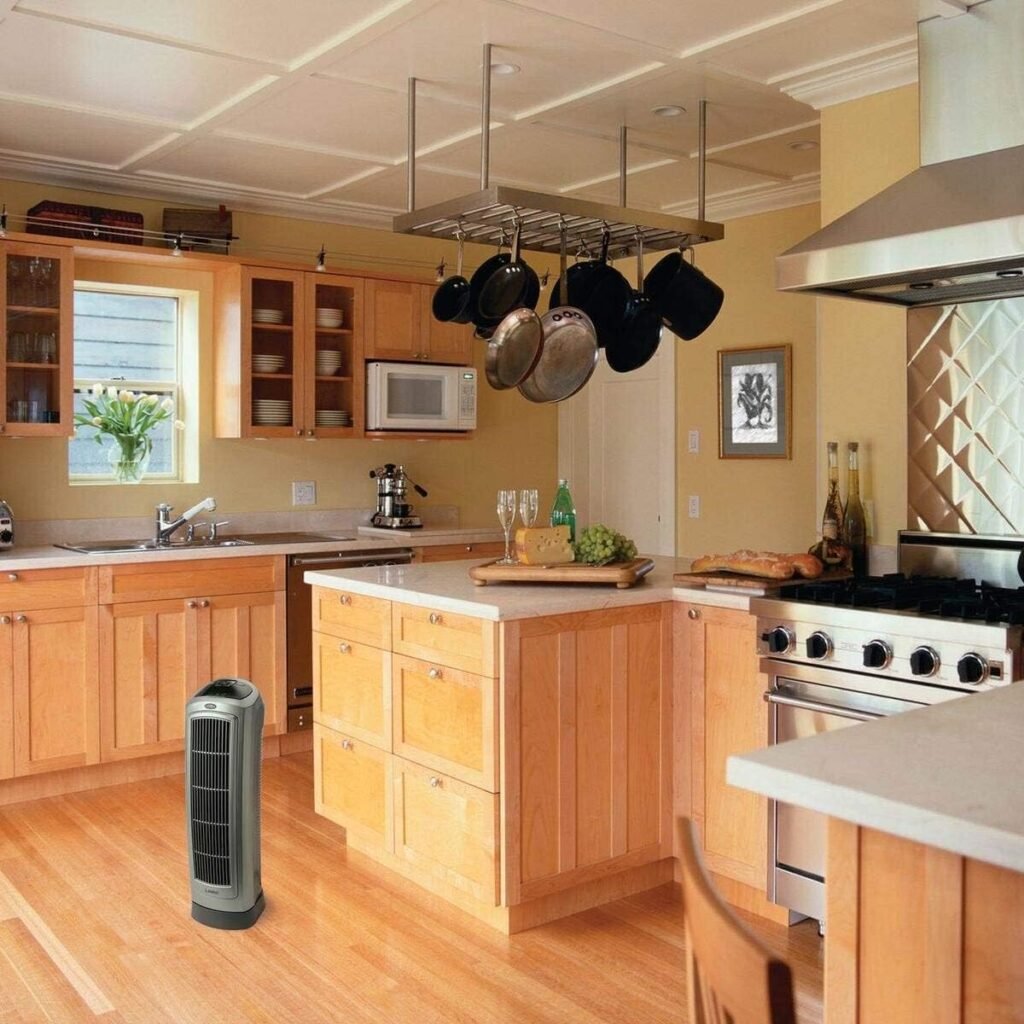 Lasko 1500W Portable Oscillating Ceramic Heater Tower w/Digital Display, 2 Pack