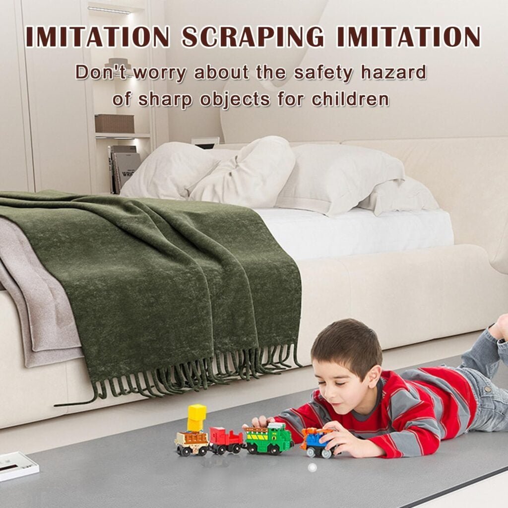 MOFGOE Floor Heated Mats - Electric Heated Rug Floor, Area Rug Floor Heater, with 60 Levels Adjustable Thermostat, Waterproof, 12 Hour Timing, for Indoor Use Large Room,Small Size 60x190cm MOFGOE Floor Heated Mats - Electric Heated Rug Floor, Area Rug Floor Heater, with 60 Levels Adjustable Thermostat, Waterproof, 12 Hour Timing, for Indoor Use Large Room,Small Size 60x190cm