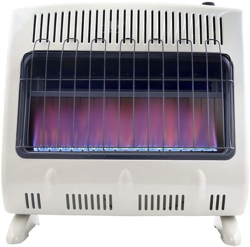 Mr. Heater 30,000 BTU Vent Free Blue Flame Natural Gas Heater Bundle with Vent Free Blower Fan Kit (2 Items) Mr. Heater 30,000 BTU Vent Free Blue Flame Natural Gas Heater Bundle with Vent Free Blower Fan Kit (2 Items)