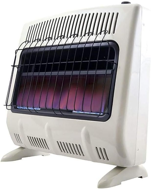 Mr. Heater 30,000 BTU Vent Free Blue Flame Natural Gas Heater Bundle with Vent Free Blower Fan Kit (2 Items) Mr. Heater 30,000 BTU Vent Free Blue Flame Natural Gas Heater Bundle with Vent Free Blower Fan Kit (2 Items)