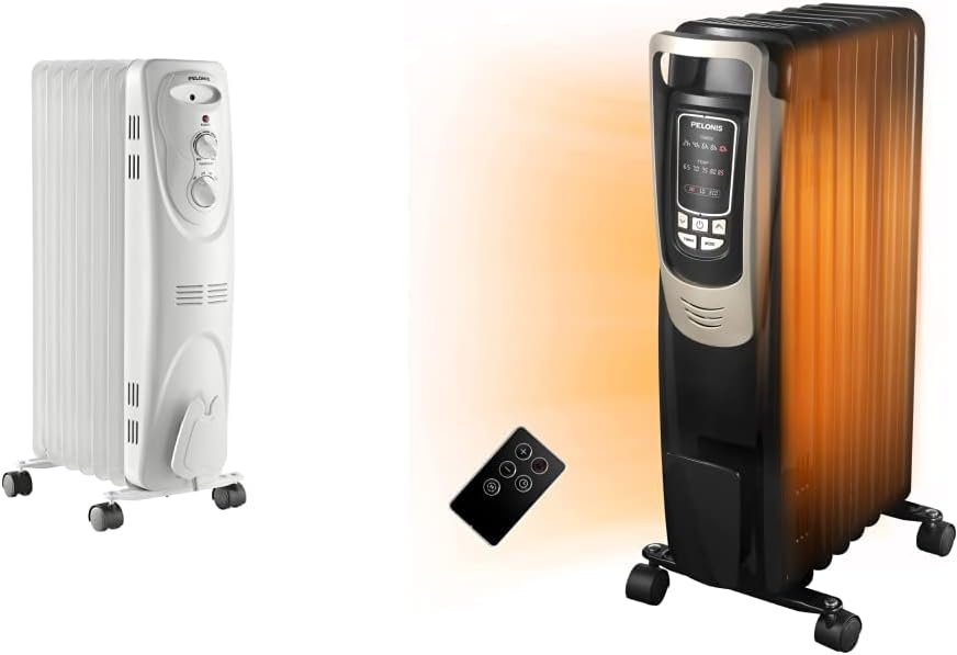 Pelonis Oil Filled Radiator Heater Reviews PELONIS PHO15A2AGW Electric Oil Filled Radiator Review - tankless.best