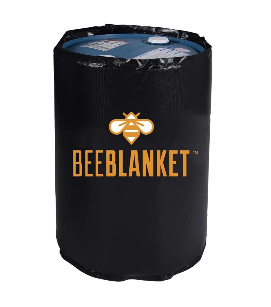 Powerblanket BB05GV Bee Blanket Honey Heater, 5 gal Pail Heater with Cutout for Gate Valve, Charcoal Gray Powerblanket BB05GV Bee Blanket Honey Heater, 5 gal Pail Heater with Cutout for Gate Valve, Charcoal Gray