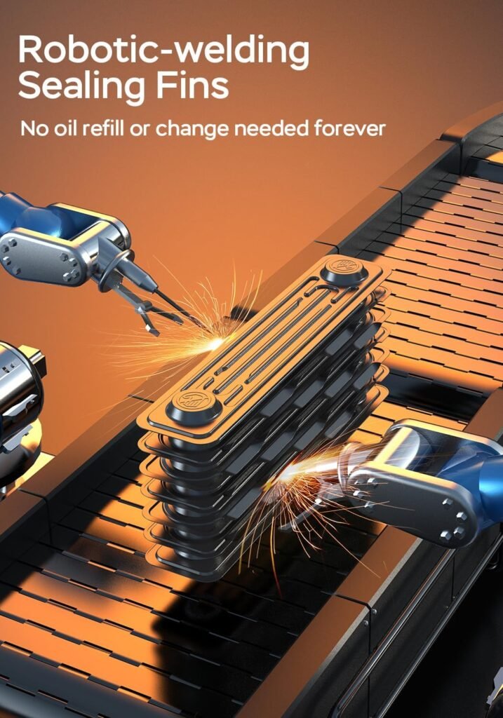 Radiator Heater, Oil Filled Heater 1500W, 24H Timer, Adjustable Thermostat, Quiet, Electric Portable Space Heater with Remote for Indoor Use, Home, Office, Bedroom, by Garfeur