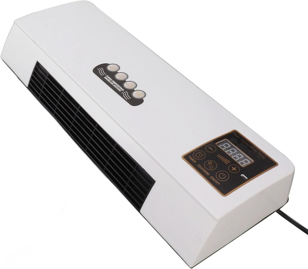 Wall Mounted Heater, Air Conditioner Electric Space Heater Dual Use Wide Angles Mobile Small Air Conditioner with Remote Control for Bedroom Living Room Office (US Plug 110V) Wall Mounted Heater, Air Conditioner Electric Space Heater Dual Use Wide Angles Mobile Small Air Conditioner with Remote Control for Bedroom Living Room Office (US Plug 110V)