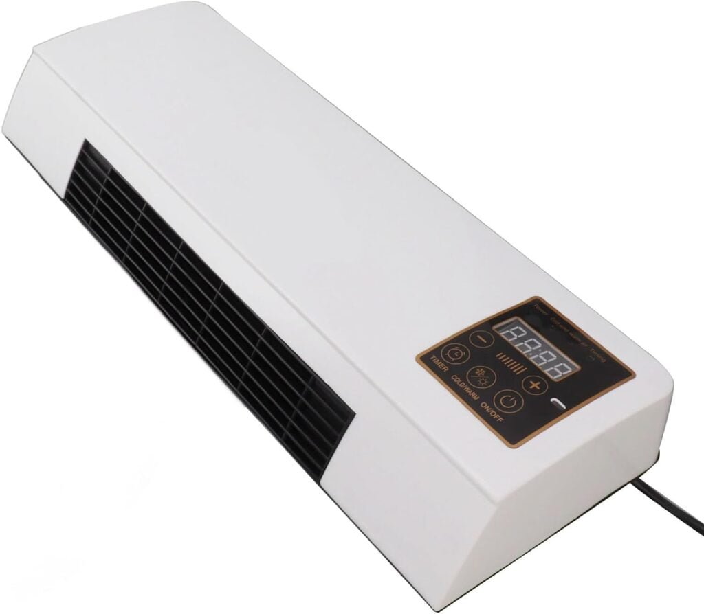 Wall Mounted Heater, Air Conditioner Electric Space Heater Dual Use Wide Angles Mobile Small Air Conditioner with Remote Control for Bedroom Living Room Office (US Plug 110V) Wall Mounted Heater, Air Conditioner Electric Space Heater Dual Use Wide Angles Mobile Small Air Conditioner with Remote Control for Bedroom Living Room Office (US Plug 110V)